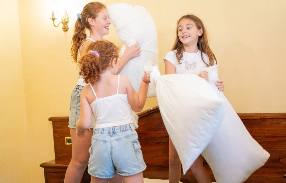 camera bambini cuscini